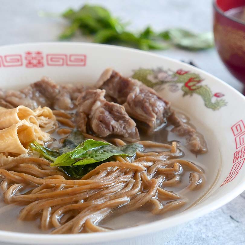 日日好食-減醣食譜-清燉豆皮牛肉麵